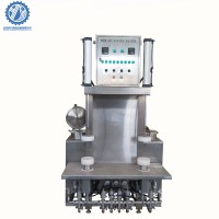 one / dual head semi - atomatic beer keg filling machine barrel filler for brewery