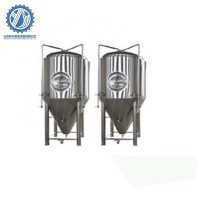 200L glycol jacket conical beer fermenting tank